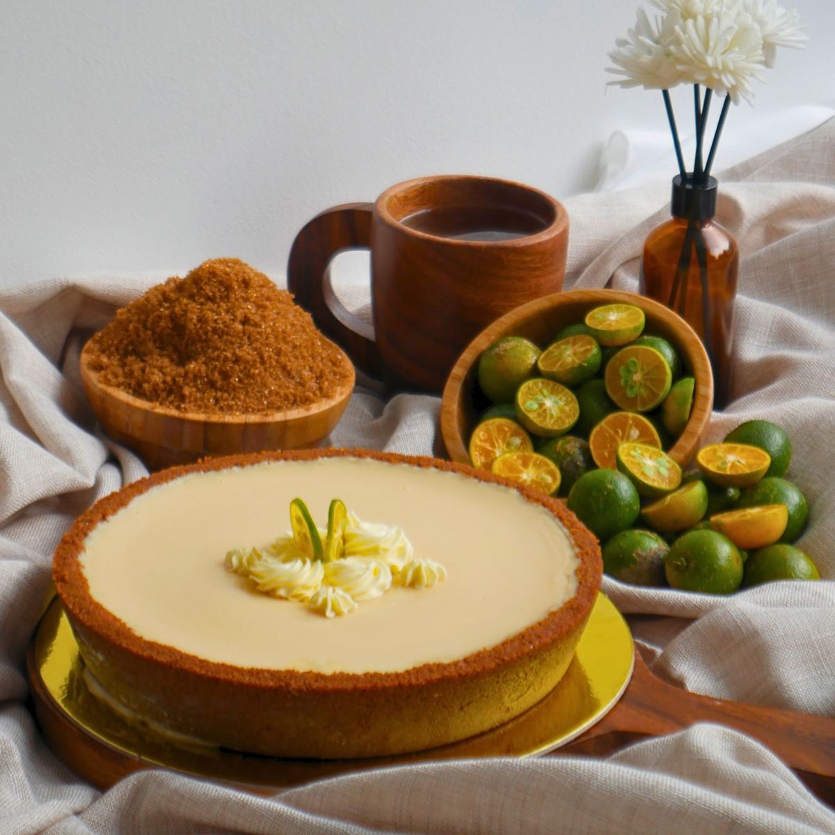 Whole calamansi pie from Joe's Calamansi Confections